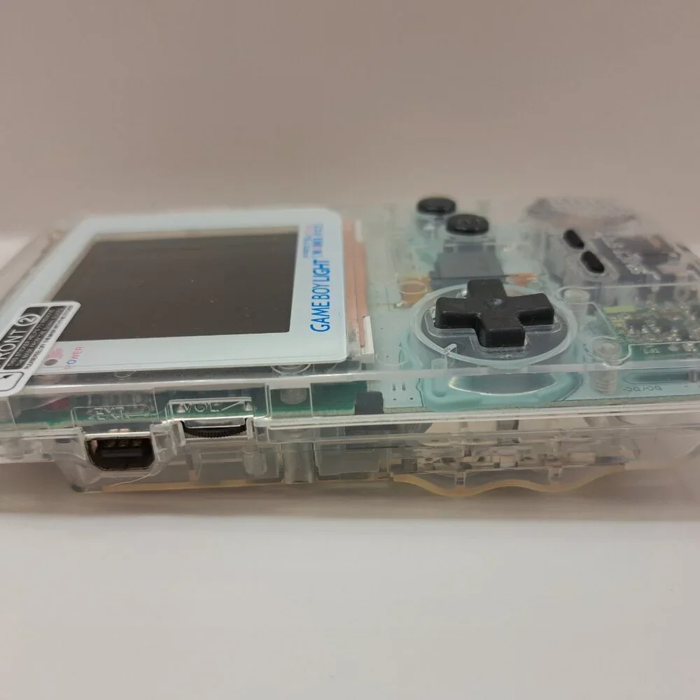 Refurbished to Like New Gameboy Light Backlit Screen Upgraded Clear Color